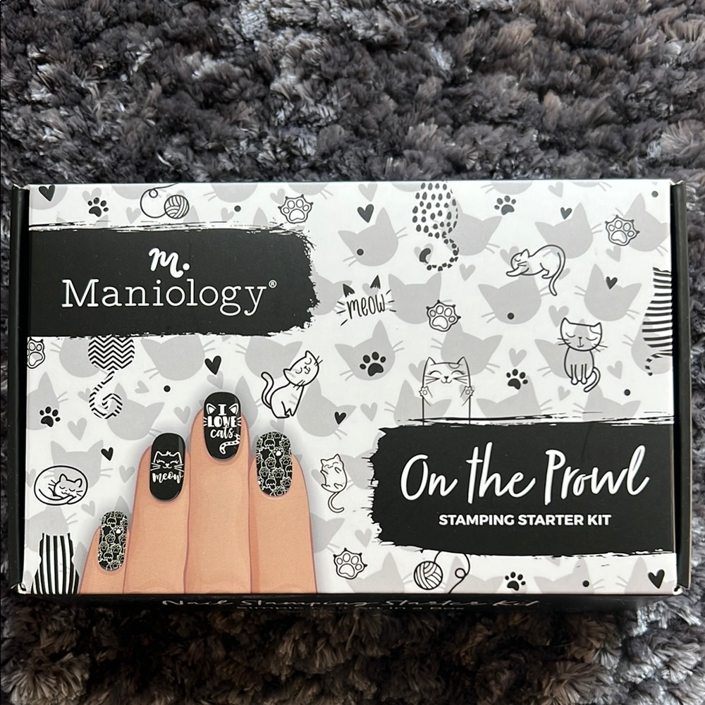 Maniology On the Prowl Stamping Starter Kit, never used